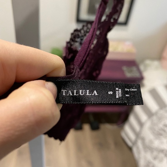 SOLD-Talula - Aritzia lace purple bralette - Picture 4 of 5